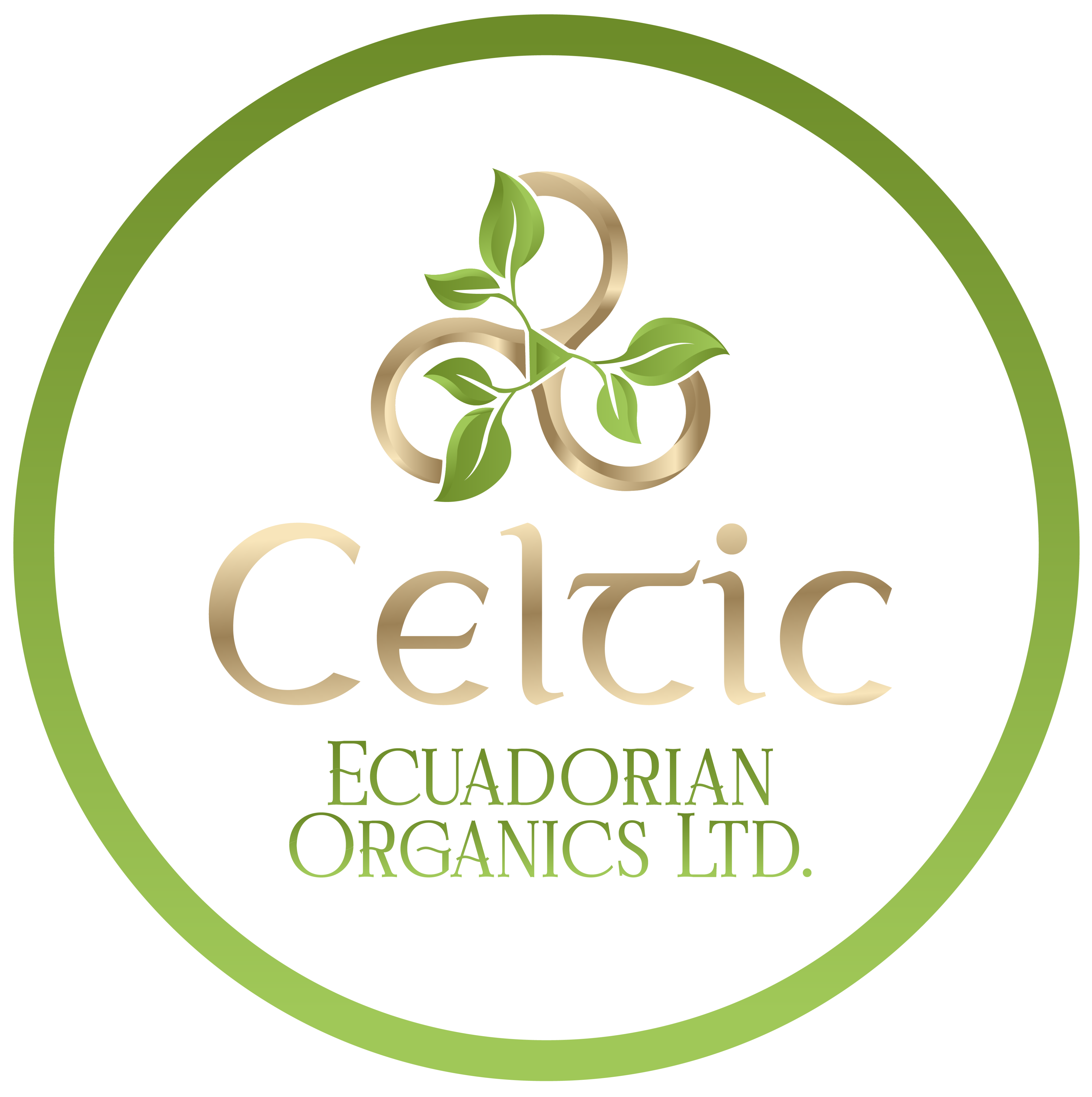 Celtic Ecuadorian Organics Logo